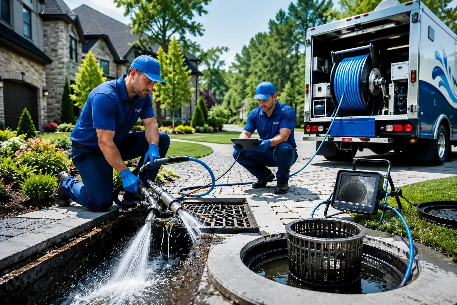 Local outdoor drain cleaning professionals in Turtlepoint, PA